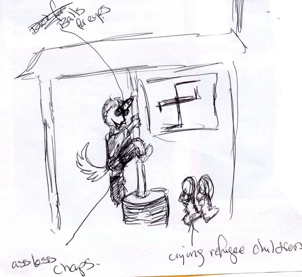 drawing contest nigel farage in a garage (5)