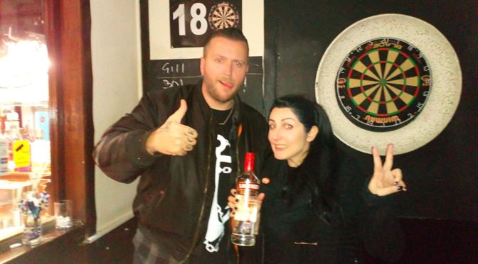 Ship Inn winners with vodka