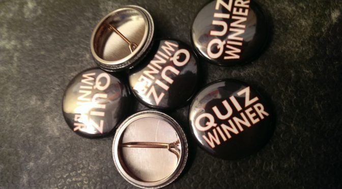 Quiz winner badges